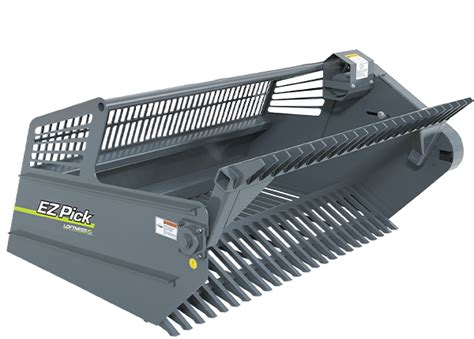 bobcat skid steer rock picker|ez pick rock picker.